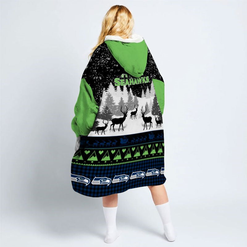 Seattle Seahawks Snug Hoodie AZBTSNH000081
