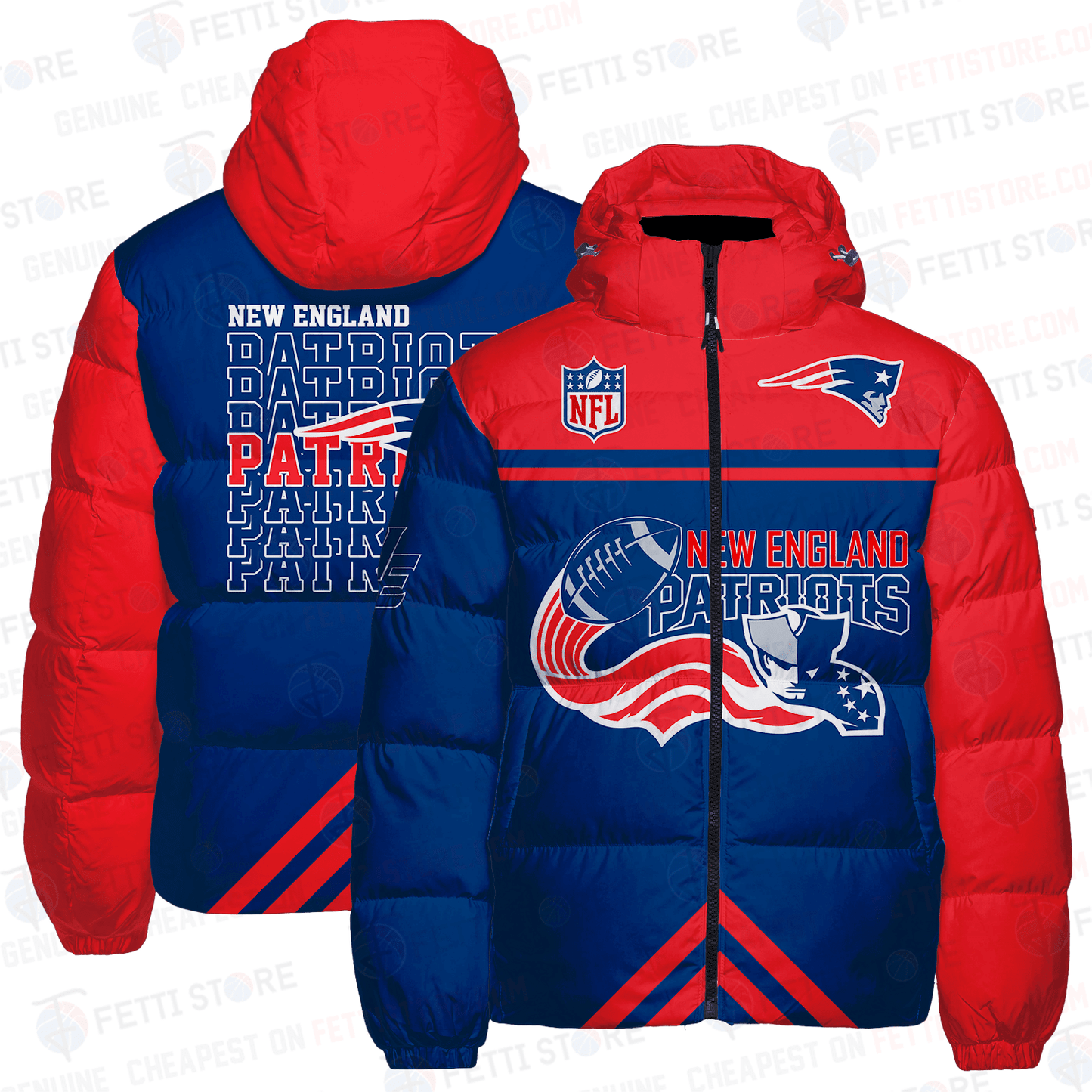 New England Patriots CozyCloud Down Jacket AZBTDWJ000362