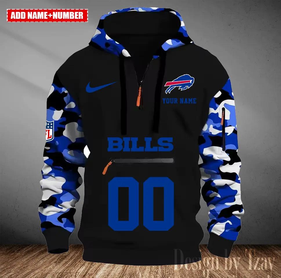 Buffalo Bills Camouflage Hooded Sweatshirt HA03