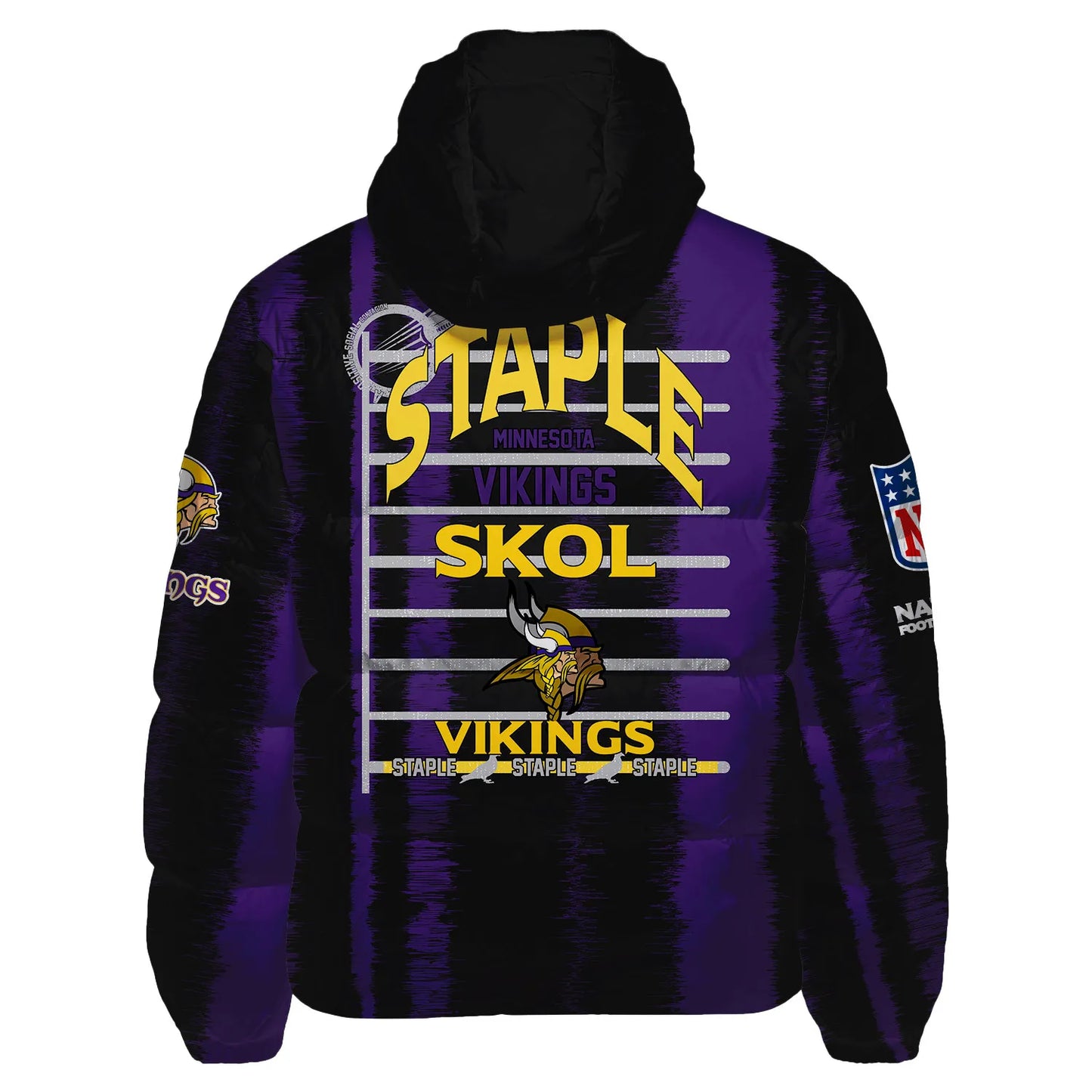 Minnesota Vikings CozyCloud Down Jacket AZBTDWJ000227