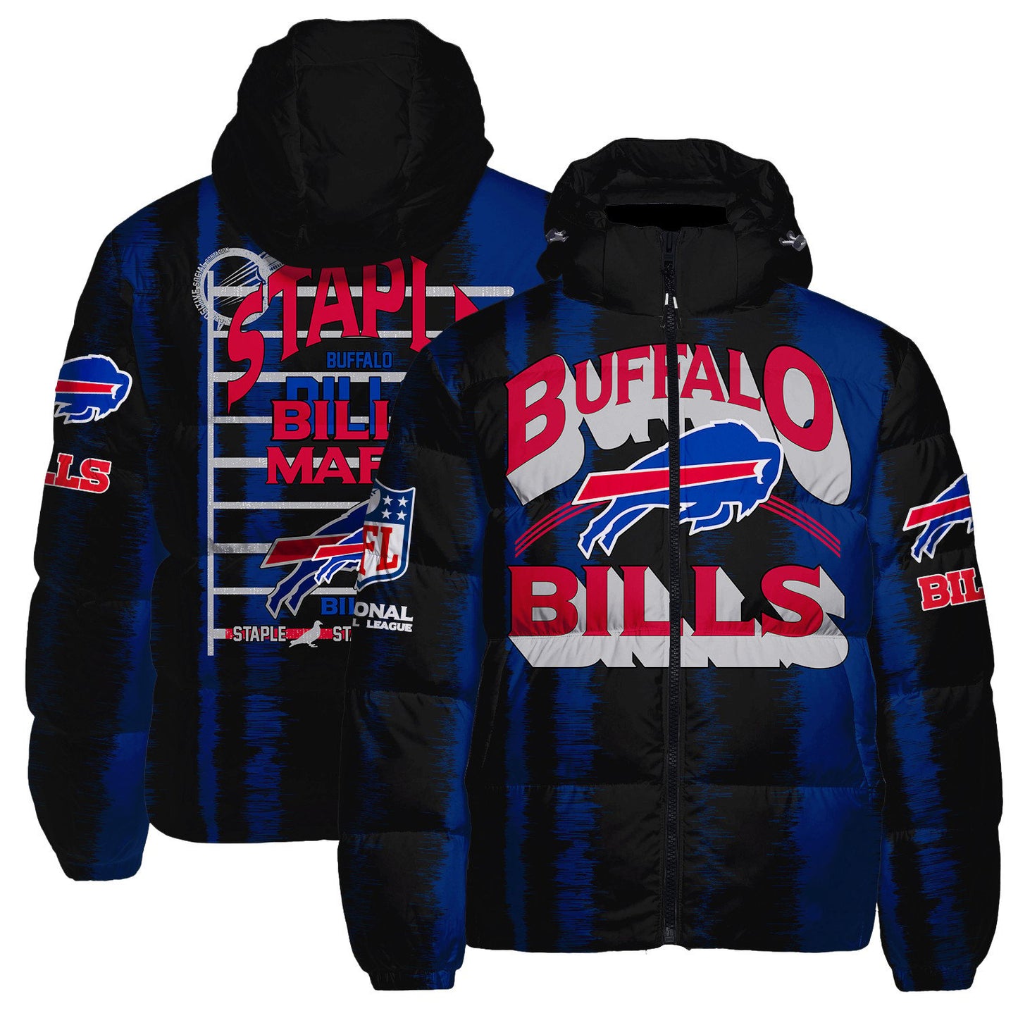 Buffalo Bills CozyCloud Down Jacket AZBTDWJ000041