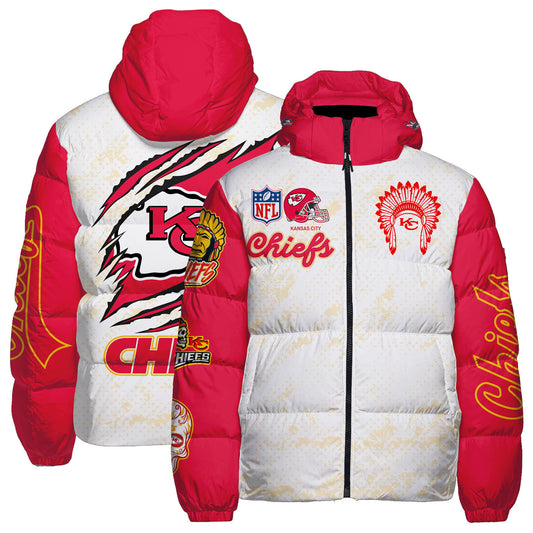Kansas City Chiefs CozyCloud Down Jacket AZBTDWJ000223