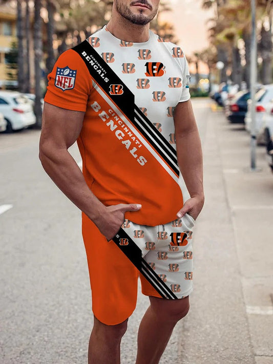 Cincinnati Bengals T-shirt and Shorts AZTS271