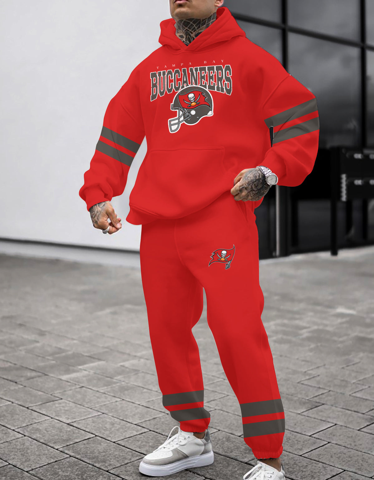 Tampa Bay Buccaneers Combo Pullover Hoodie And Sweatpants AZBTPHSP000452