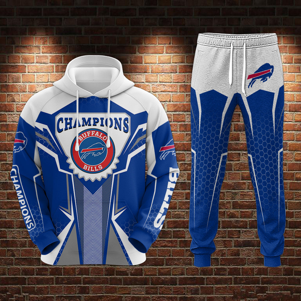 Champion – Buffalo Bills Limited Hoodie/ Jogger 1009