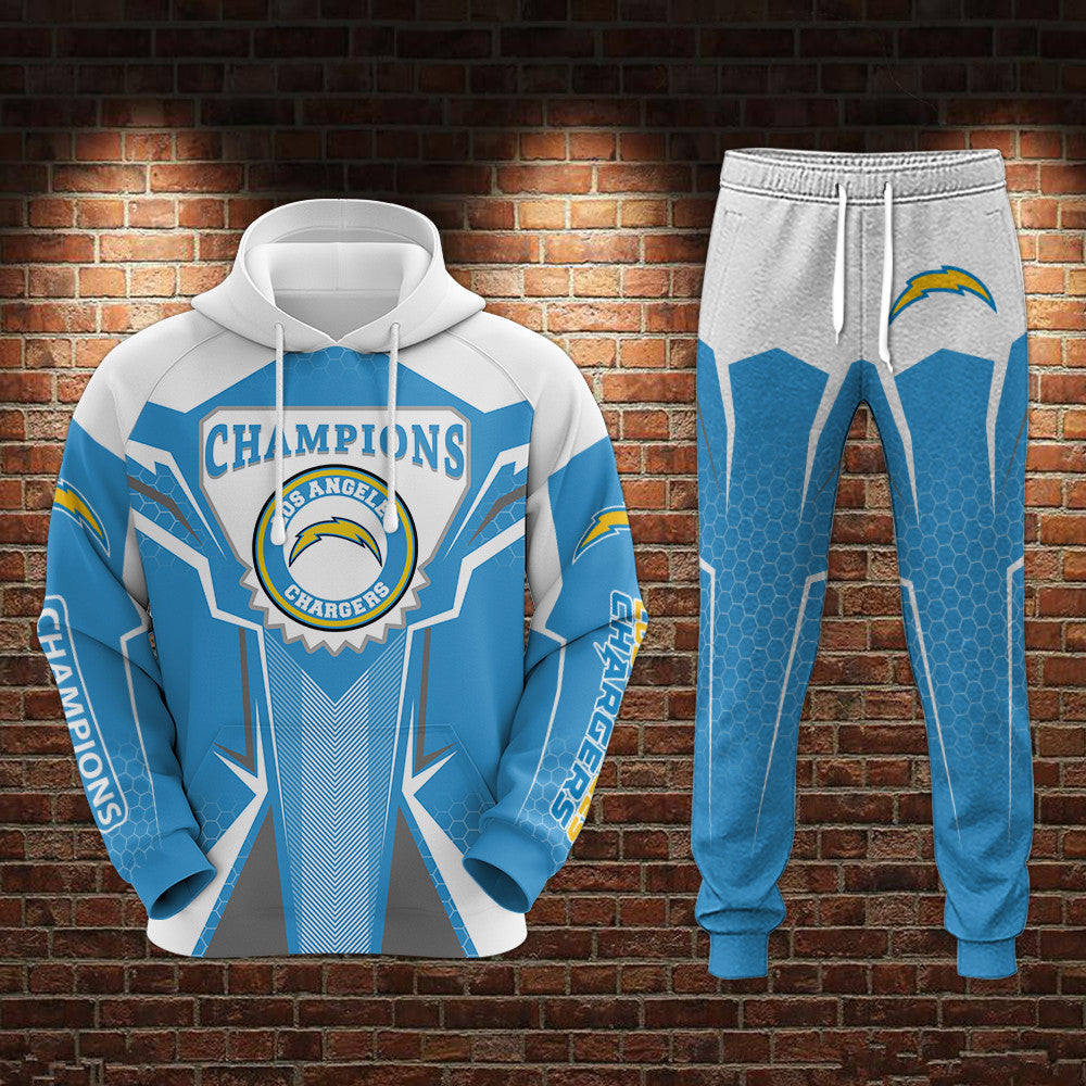 Champion – Los Angeles Chargers Limited Hoodie | Jogger S042
