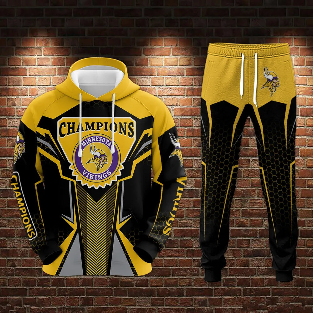 Champion – Minnesota Vikings Limited Hoodie | Jogger S024