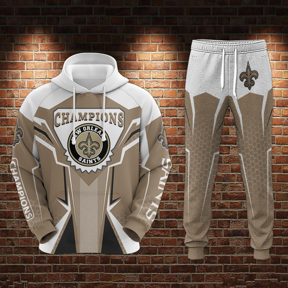 Champion – New Orleans Saints Limited Hoodie | Jogger S035