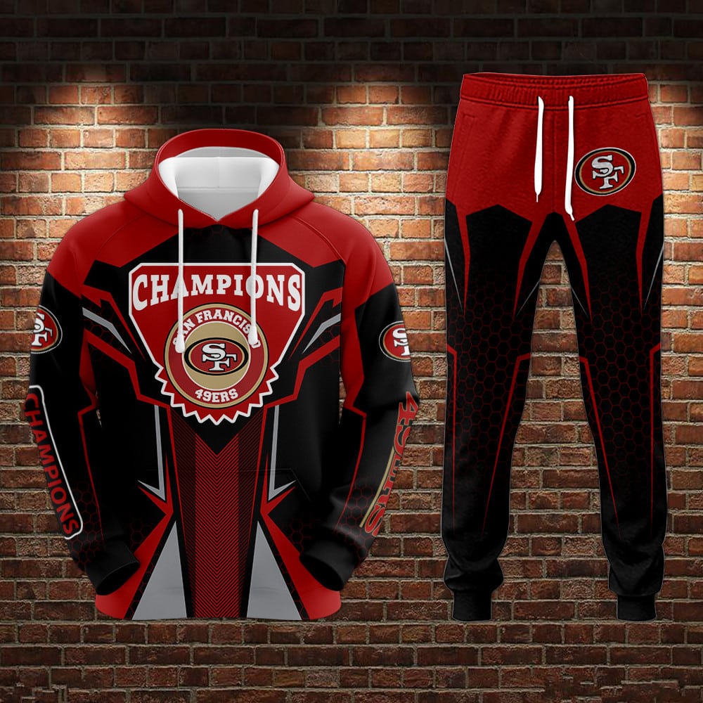 Champion -San Francisco 49ers Limited Hoodie/ Jogger 1025