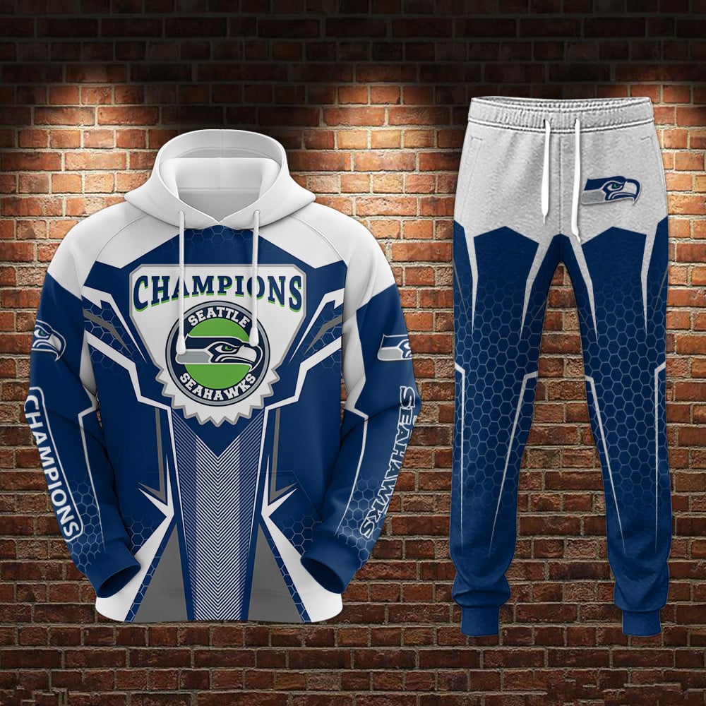 Champion – Seattle Seahawks Limited Hoodie | Jogger S046