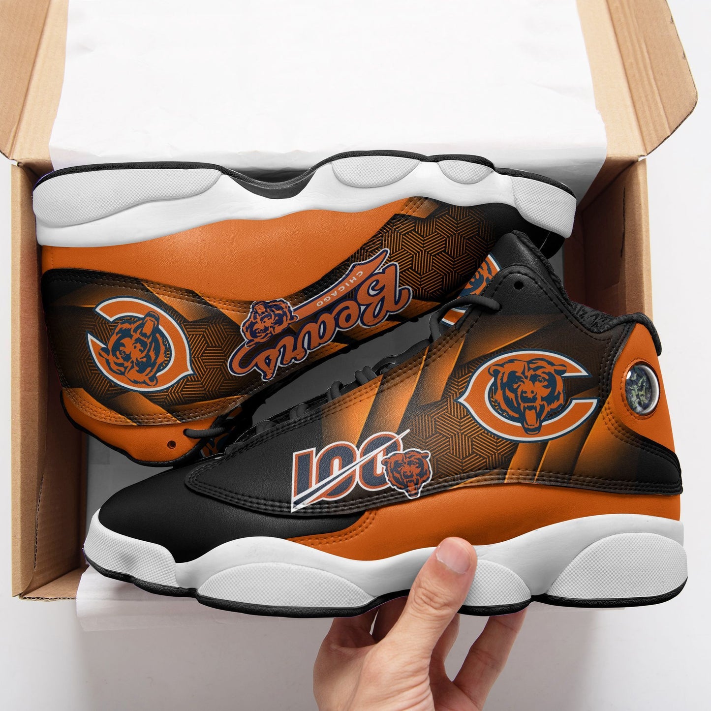 Chicago Bears Air JD13 Sneakers 574