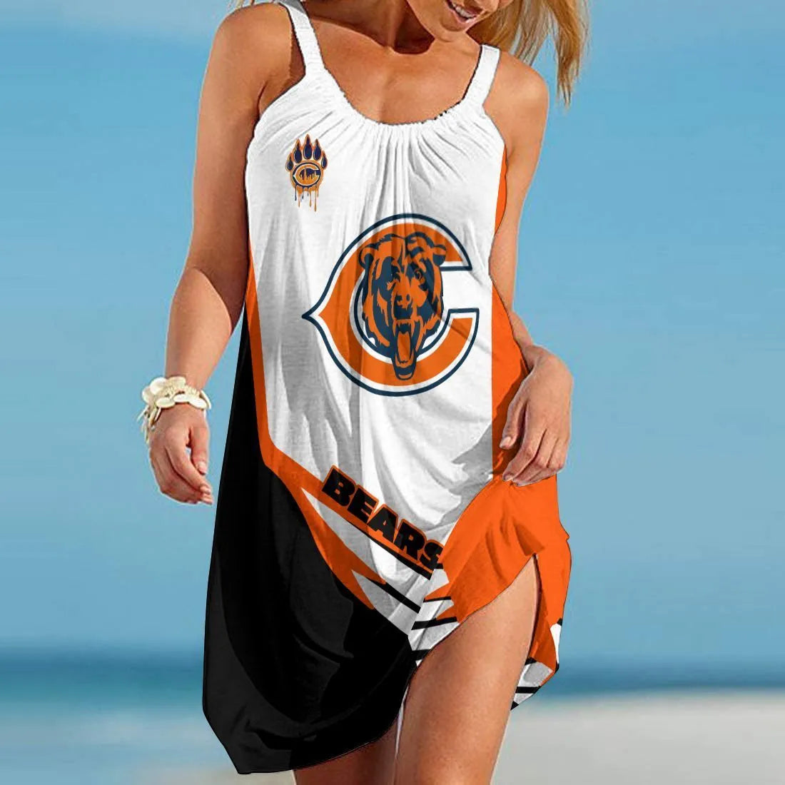 Chicago Bears Beach Dress 115