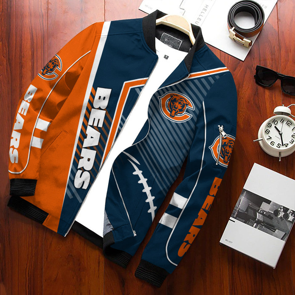 Chicago Bears Bomber Jacket BG133