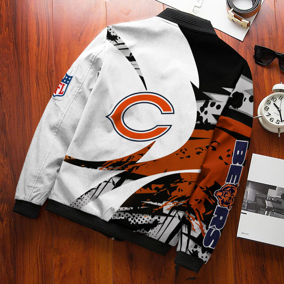 Chicago Bears Bomber Jacket BG147