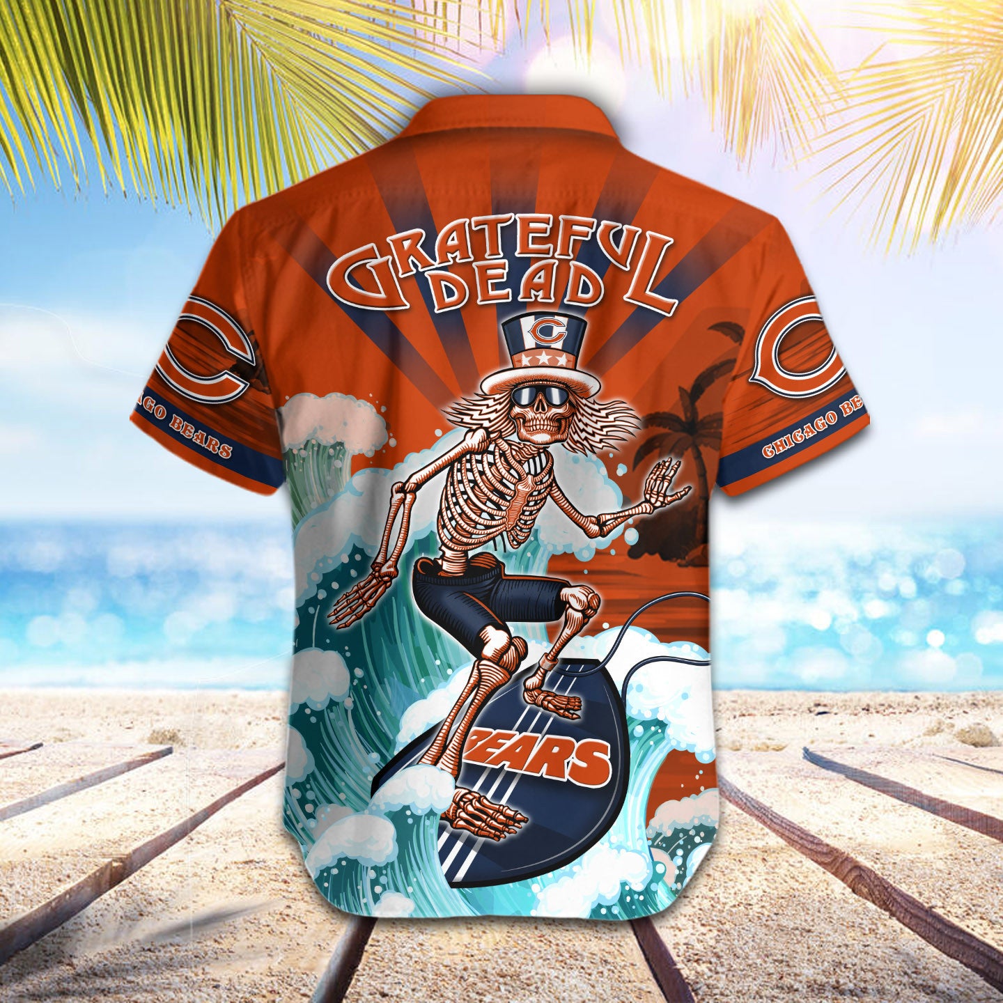 Chicago Bears Button Shirt BG868