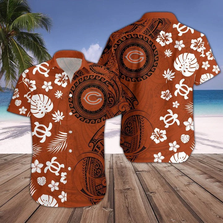 Chicago Bears Hawaii Shirt & Shorts BG160