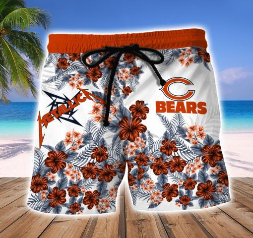 Chicago Bears Hawaii Shirt & Shorts BG330