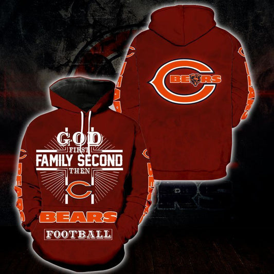 Chicago Bears Hoodie S652