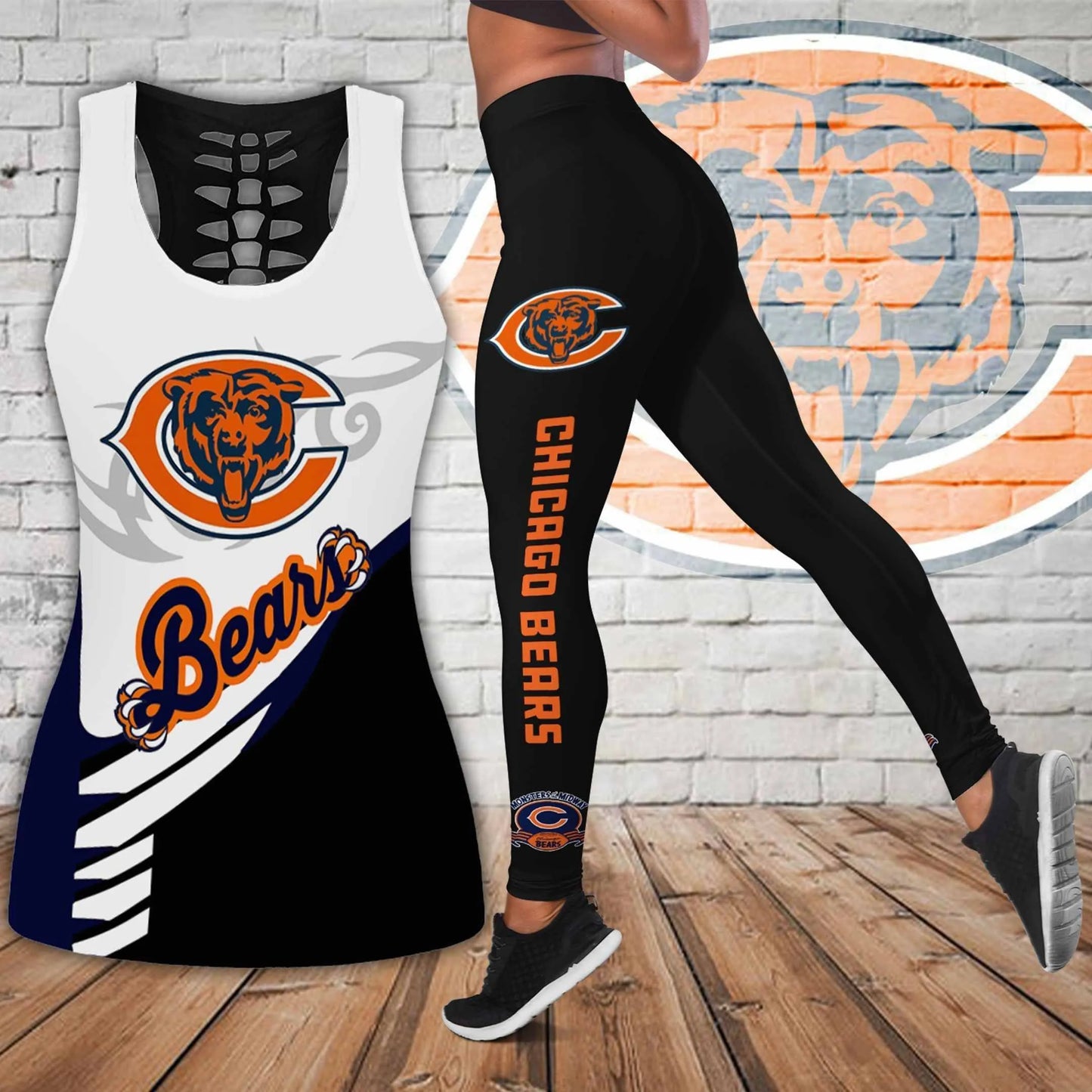 Chicago Bears Leggings/ Tank Top Limited 012