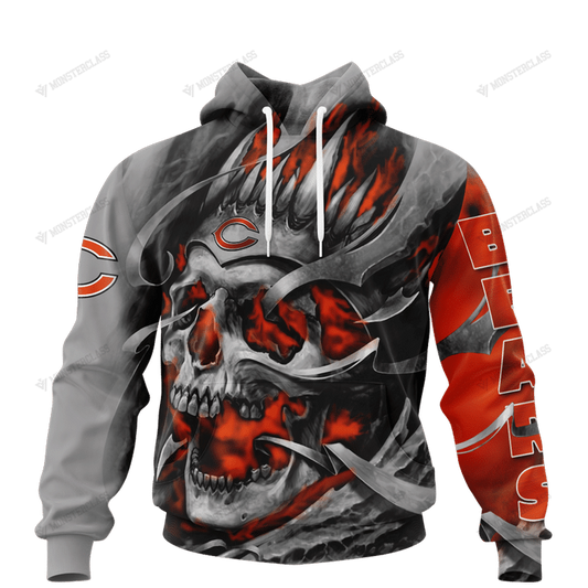 Chicago Bears Limited Edition All Over Print Hoodie Sweatshirt Zip Hoodie T shirt Unisex 860