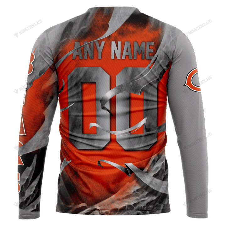 Chicago Bears Limited Edition All Over Print Hoodie Sweatshirt Zip Hoodie T shirt Unisex 860
