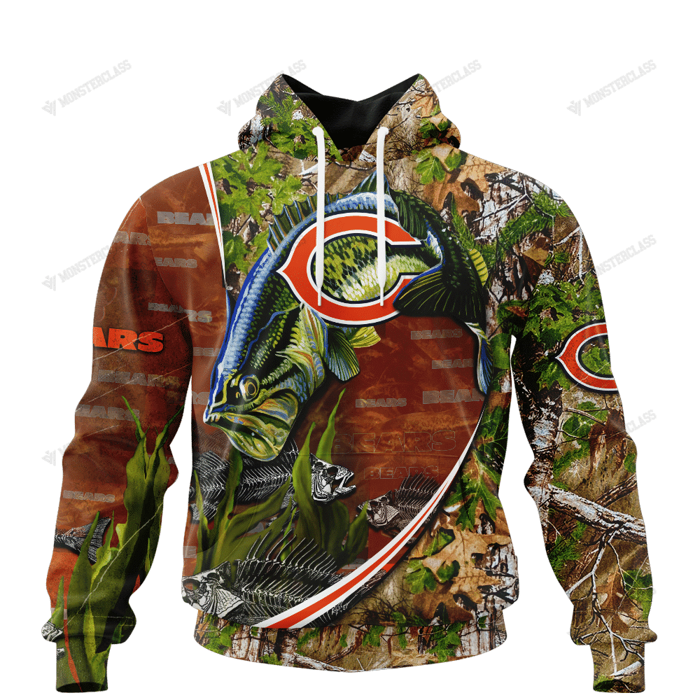 Chicago Bears Limited Edition All Over Print Hoodie Sweatshirt Zip Hoodie T shirt Unisex 945
