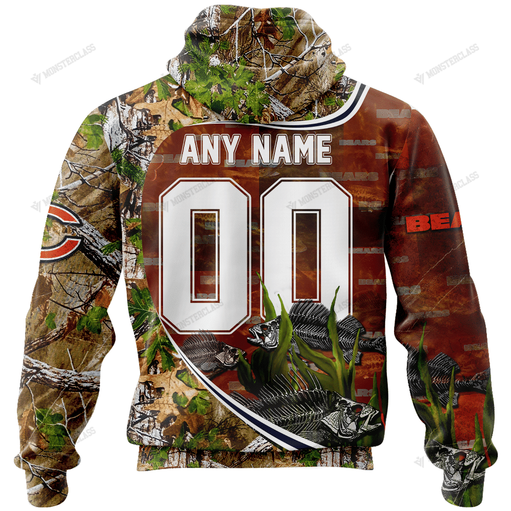Chicago Bears Limited Edition All Over Print Hoodie Sweatshirt Zip Hoodie T shirt Unisex 945