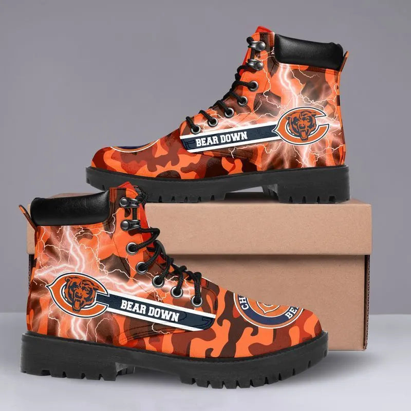 Chicago Bears NFL Down Bear Limited Edition POD Tim Boots