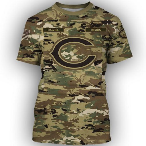 Chicago Bears Personalized All Over Printed 238