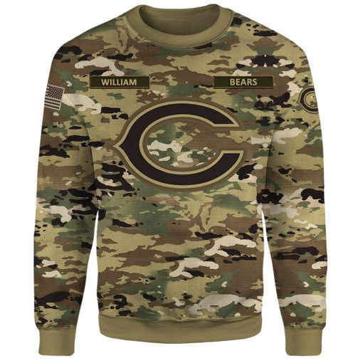 Chicago Bears Personalized All Over Printed 238