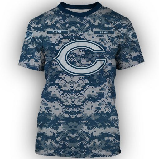 Chicago Bears Personalized All Over Printed 387