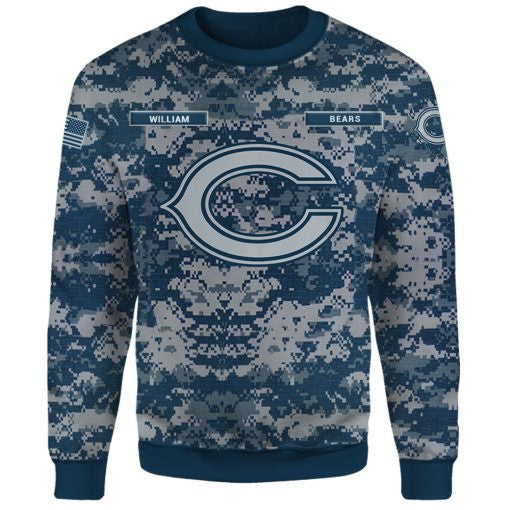 Chicago Bears Personalized All Over Printed 387