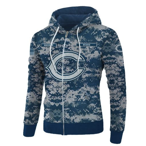 Chicago Bears Personalized All Over Printed 387