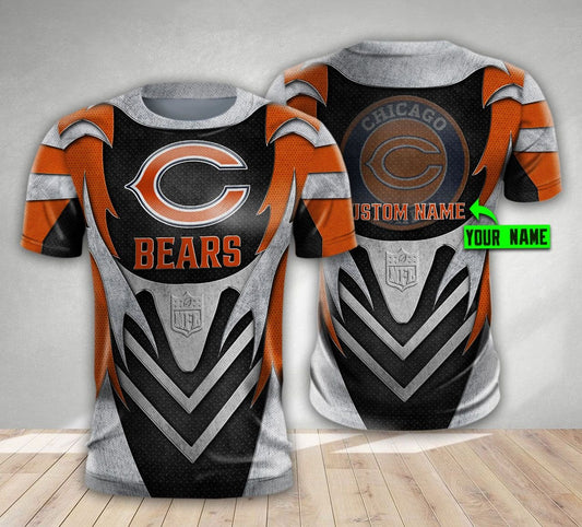 Chicago Bears Personalized All Over Printed 457