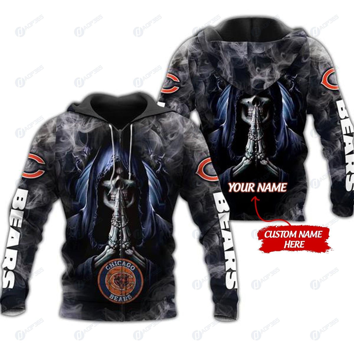 Chicago Bears Personalized All Over Printed 533