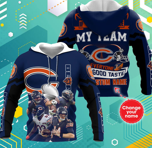 Chicago Bears Personalized All Over Printed 628