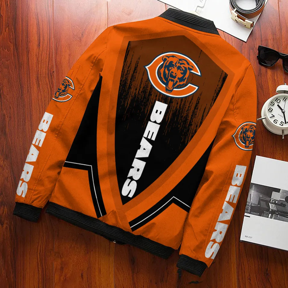 Chicago Bears Personalized Bomber Jacket BG278