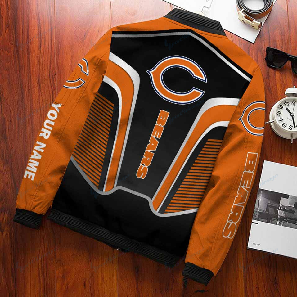 Chicago Bears Personalized Bomber Jacket BG338