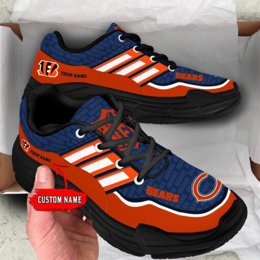Chicago Bears Personalized Chunky Sneakers 26