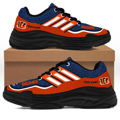 Chicago Bears Personalized Chunky Sneakers 26