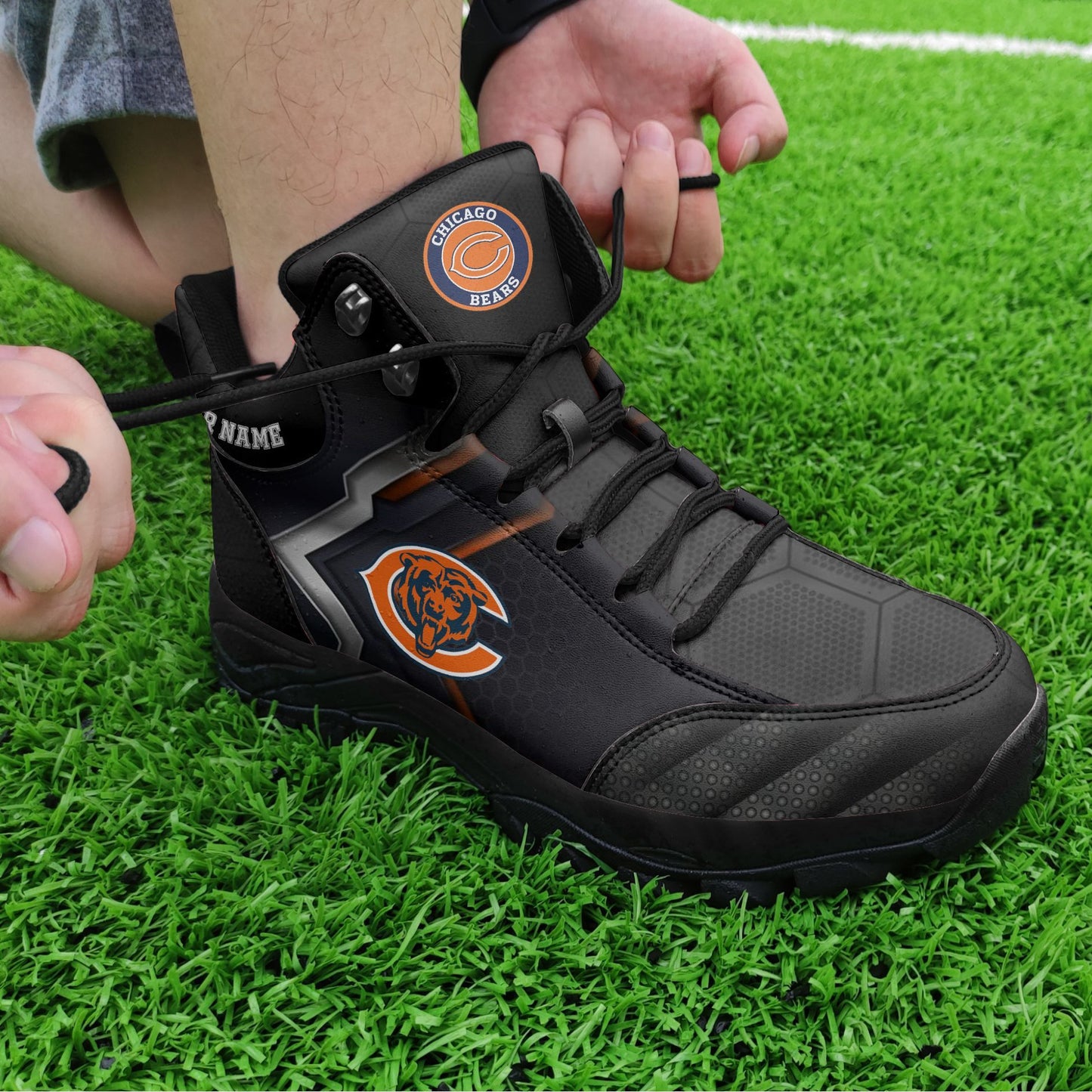 Chicago Bears Personalized Hiking Shoes 51