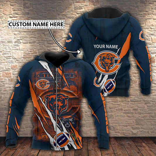 Chicago Bears Personalized Hoodie BG879