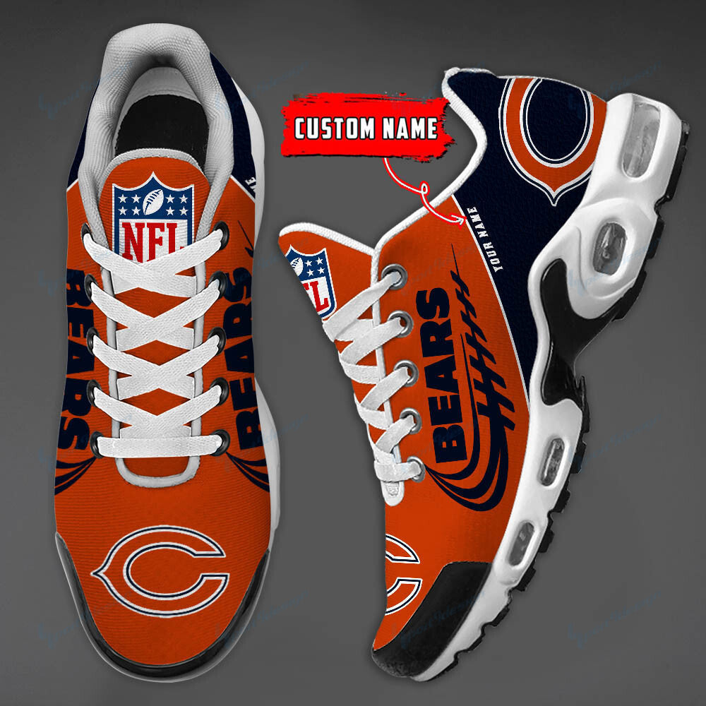Chicago Bears Personalized Plus T-N Youth Sneakers BG07