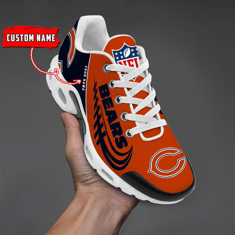 Chicago Bears Personalized Plus T-N Youth Sneakers BG07