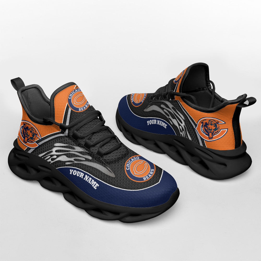 Chicago Bears Personalized Yezy Running Sneakers BB138