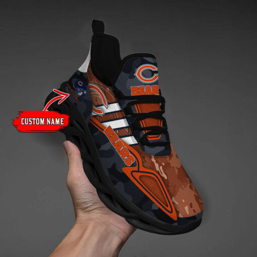 Chicago Bears Personalized Yezy Running Sneakers BB269