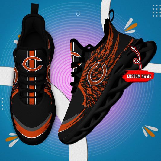 Chicago Bears Personalized Yezy Running Sneakers BB659