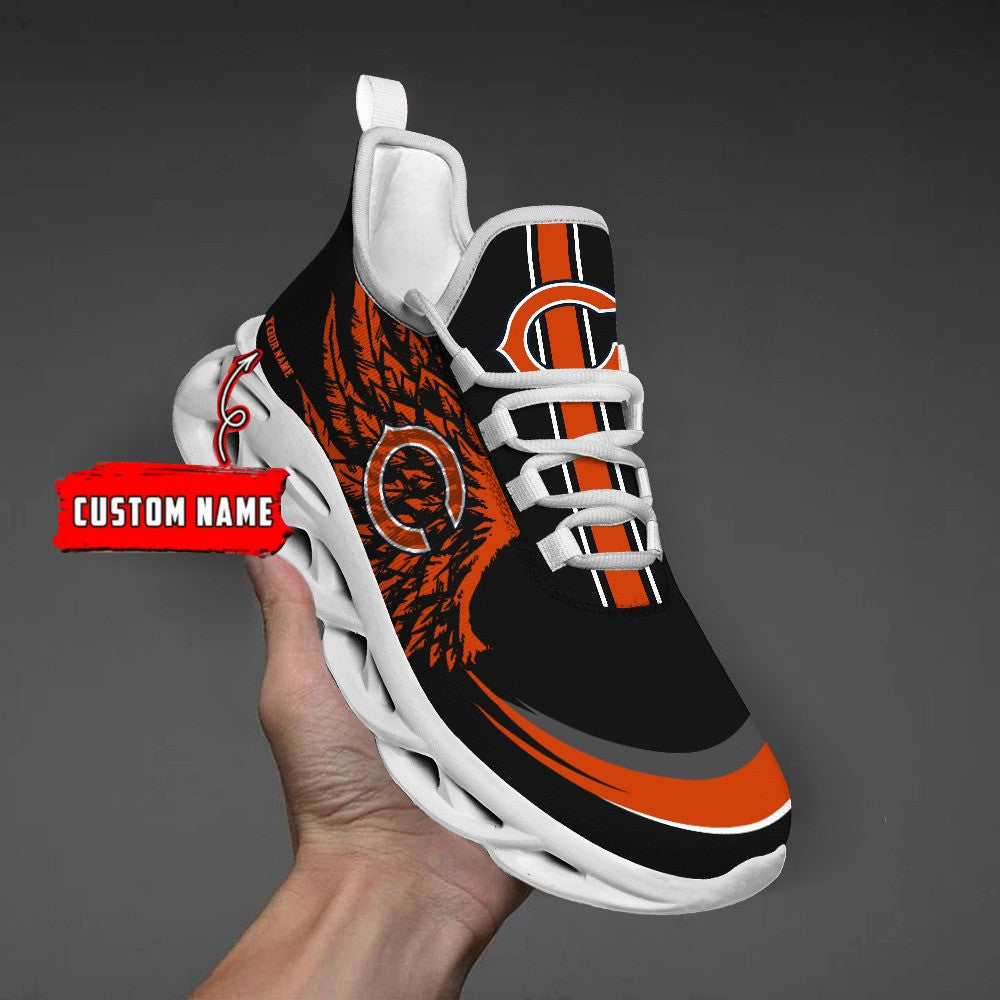 Chicago Bears Personalized Yezy Running Sneakers BB659