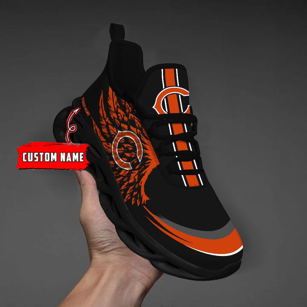 Chicago Bears Personalized Yezy Running Sneakers BB659