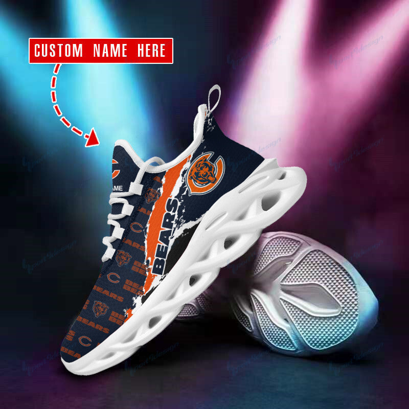 Chicago Bears Personalized Yezy Running Sneakers BB847